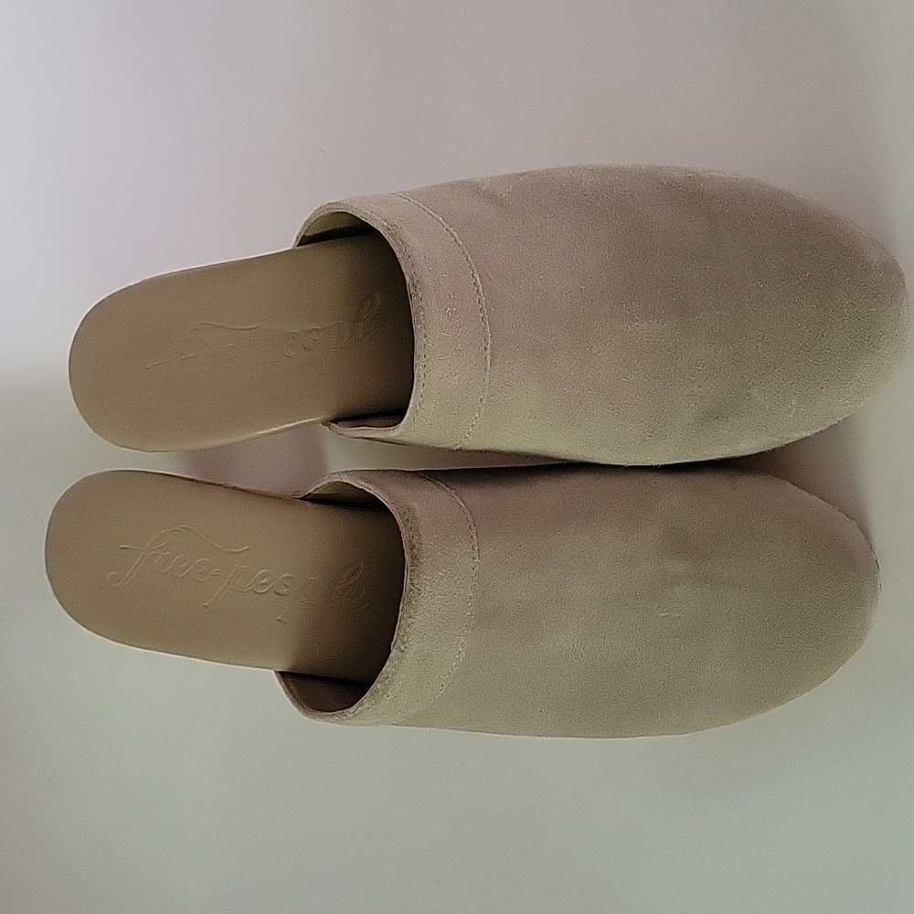 Free People Womens Wooden Heel Clogs Sz39eu Sz 9 Boho Festival - Picture 4 of 12